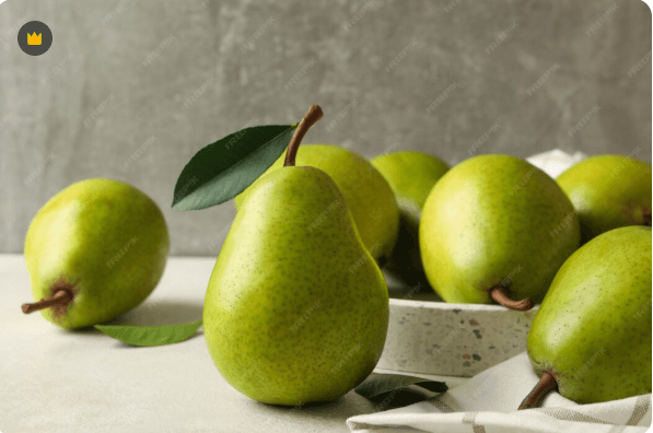 bolsa de peras de 2 libras