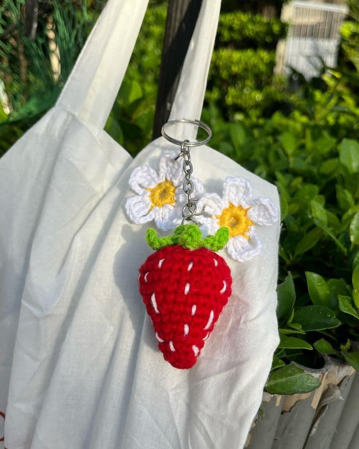 Llavero fresa 