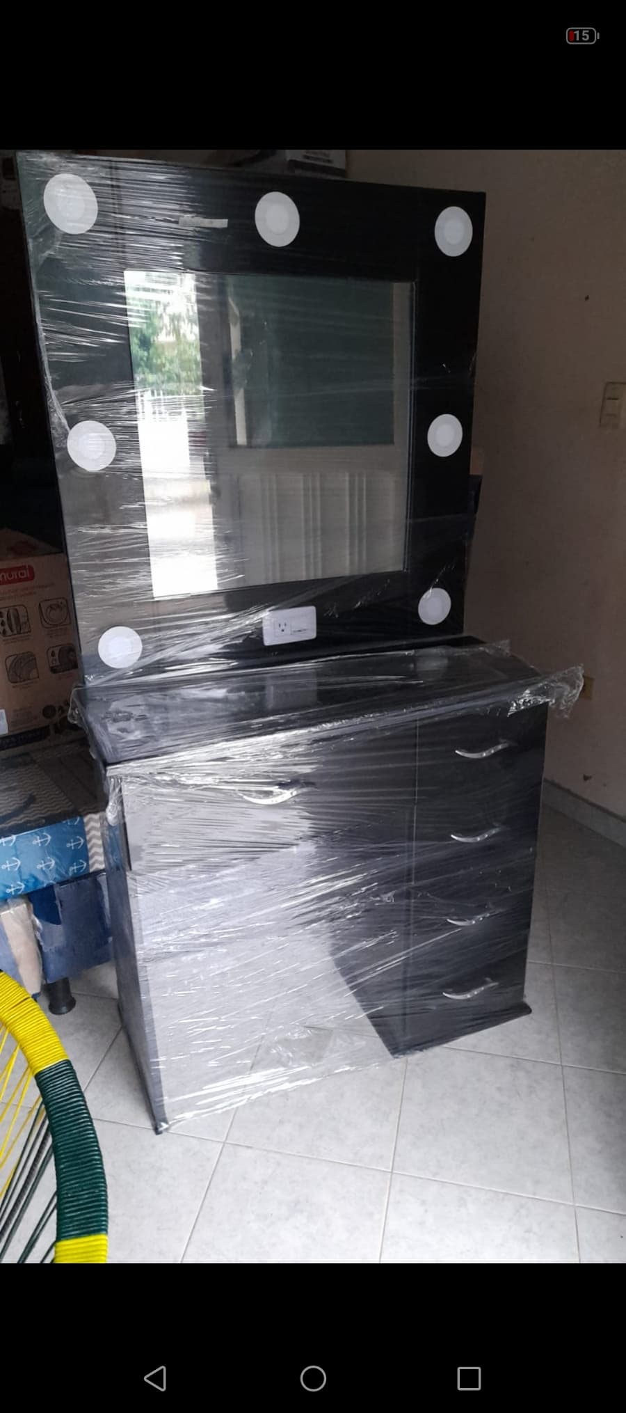 Tocador Hollywood pequeño 