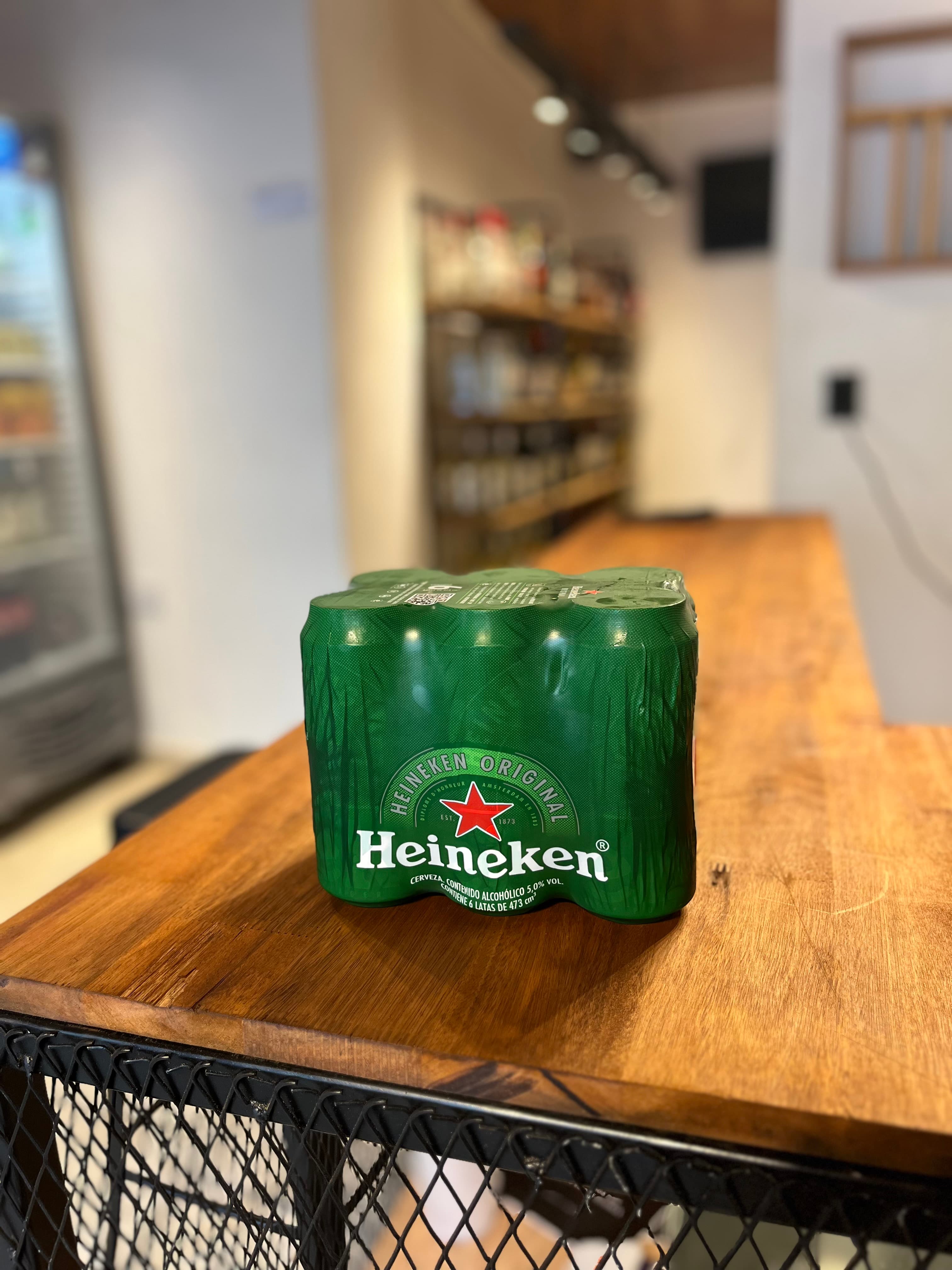 Pack de cervezas Heineken latas 