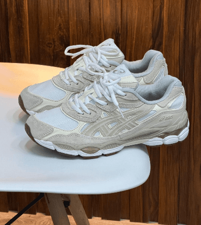 Asics GEL-NYC – Cream & Oyster Grey