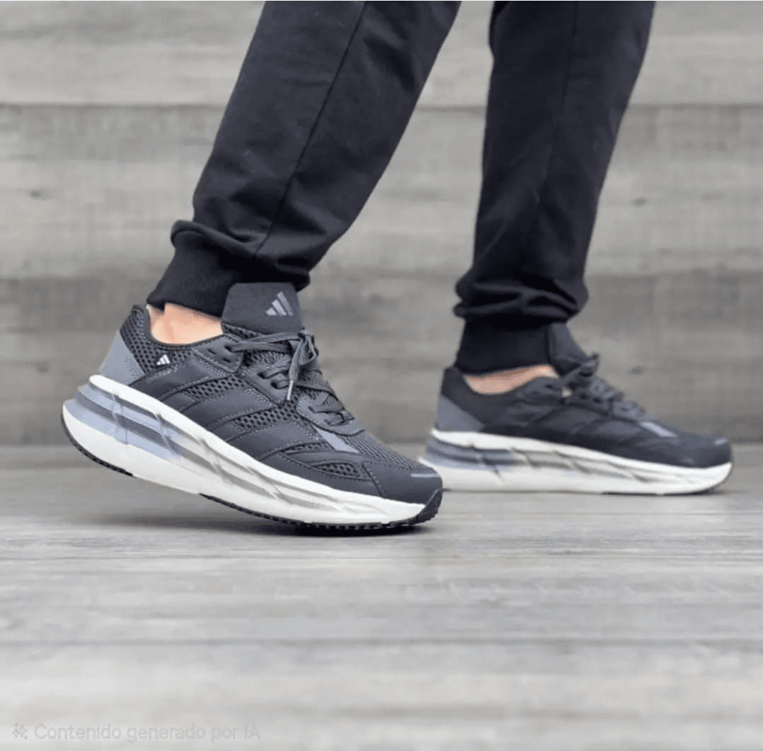 Adidas Adistar (Gris/Negro)