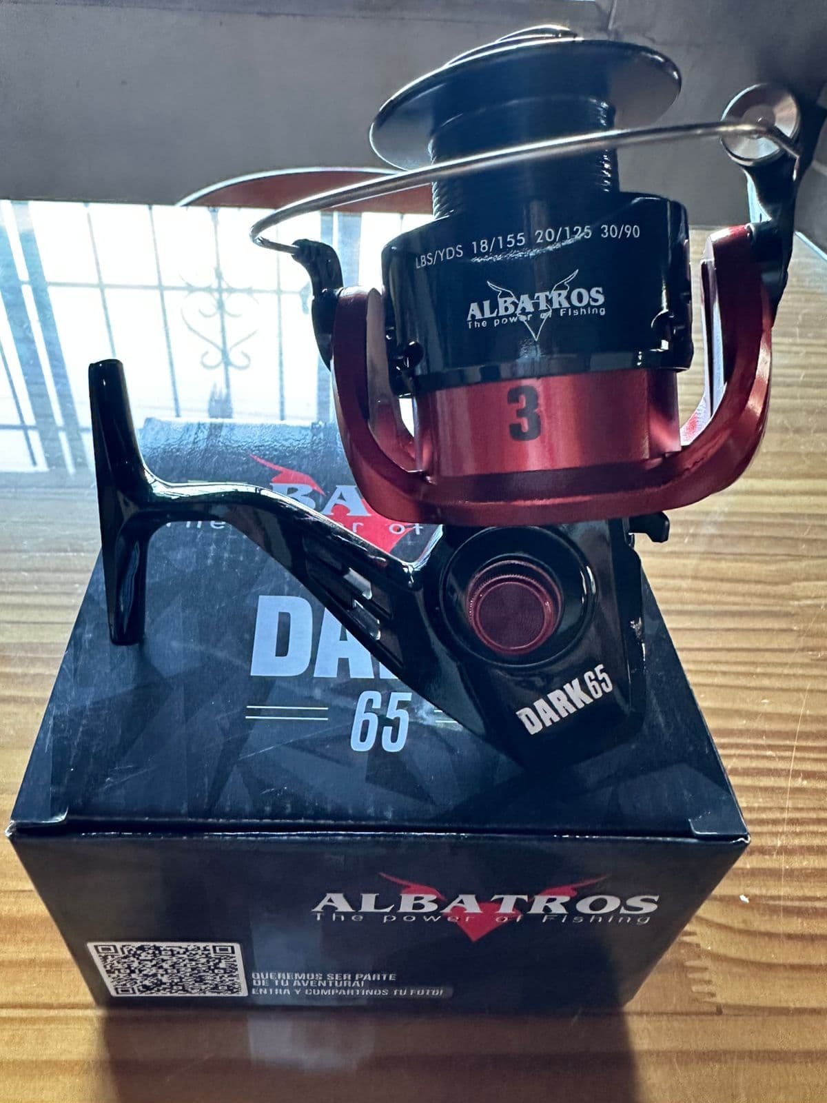 Reel Albatros Dark 65