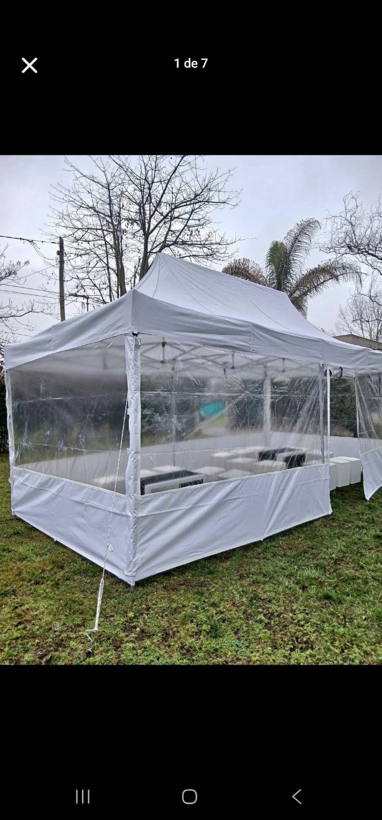 GAZEBO 3X4,5 mt.