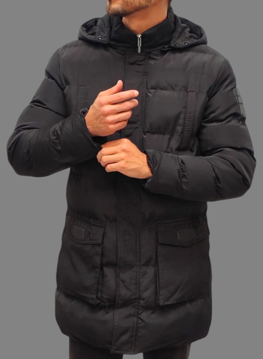 Chaqueta invierno negra 