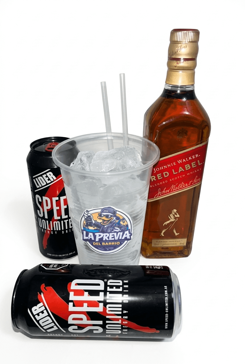 Red label 750ml + 2 Speed Xl