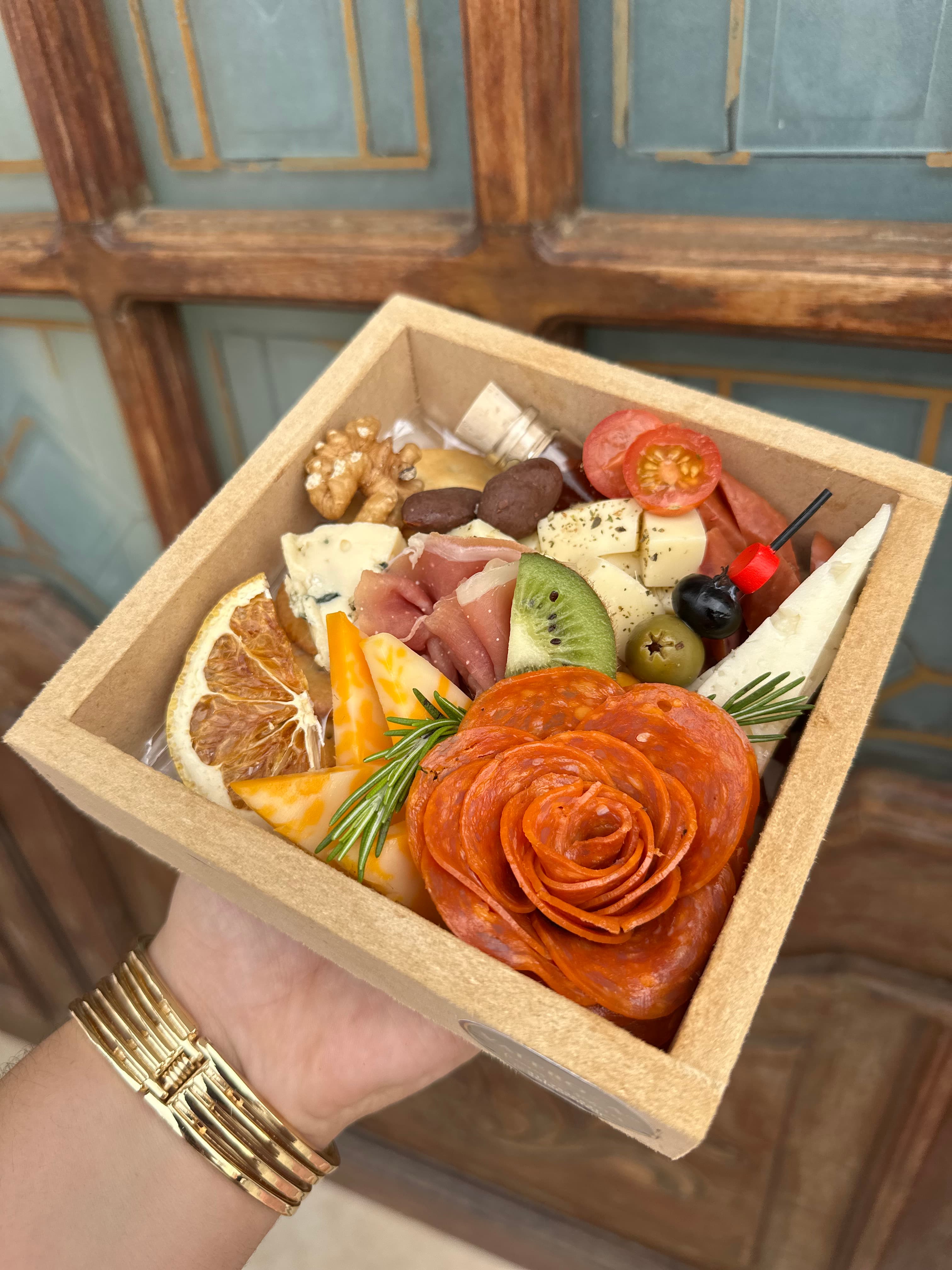 Tabla de quesos oliva