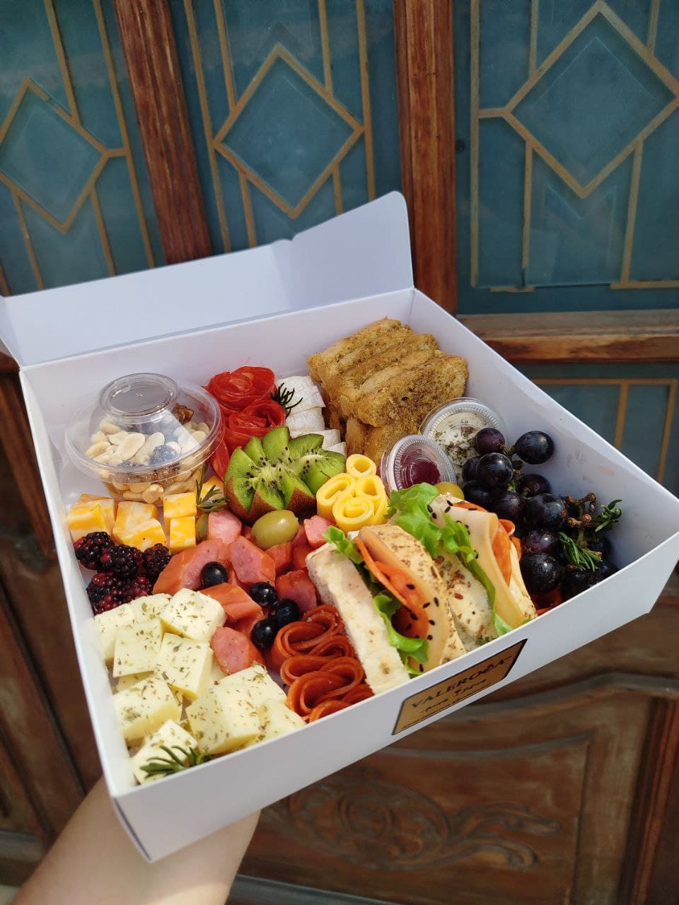 Tabla de quesos suculenta 