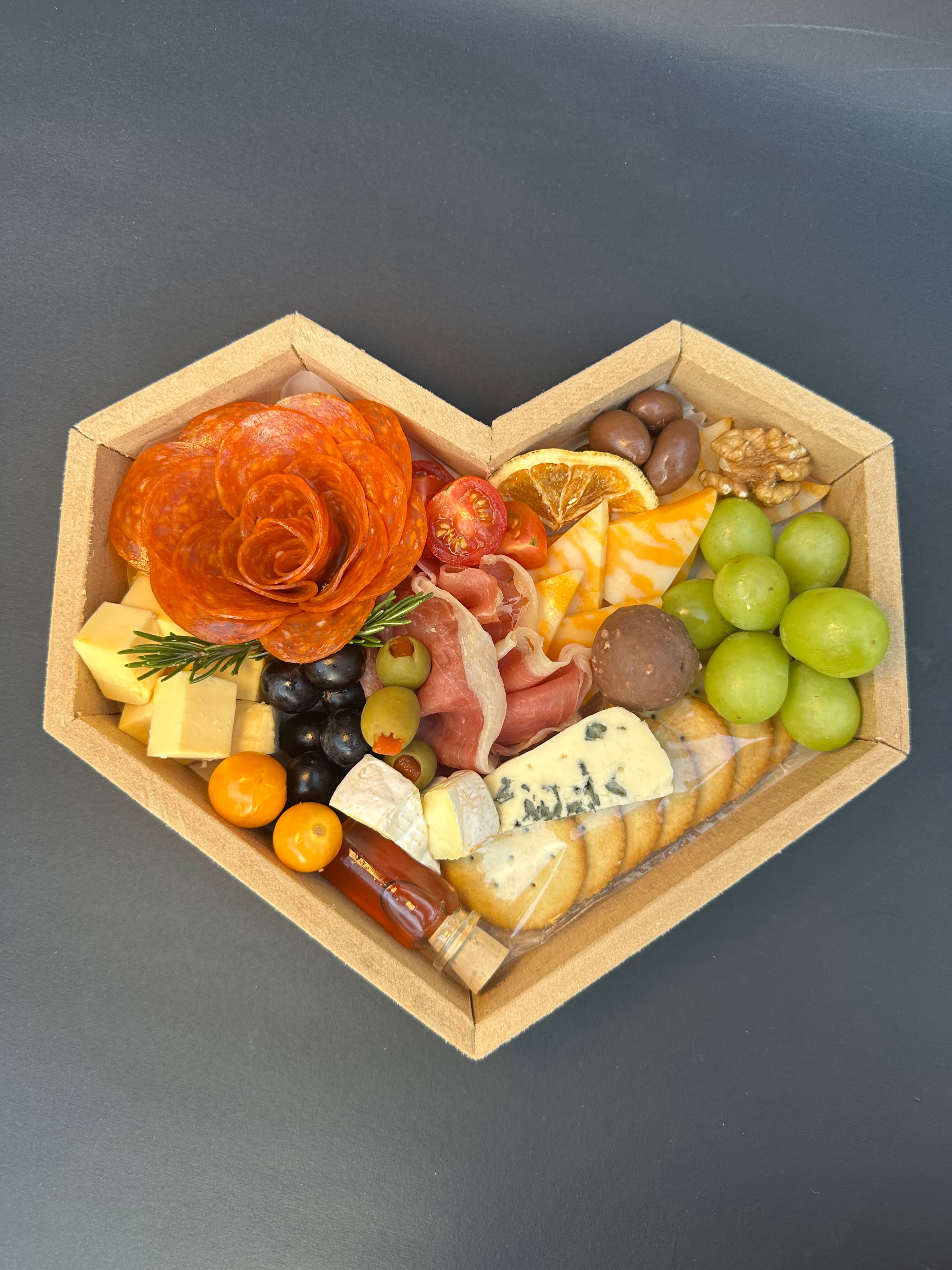 Tabla de quesos corazón amour 