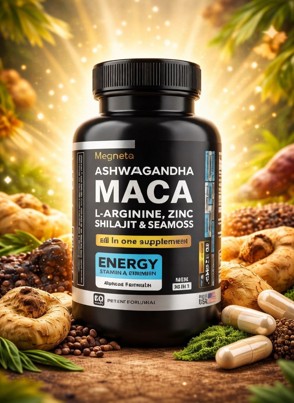 Magneta Ashwagandha & Maca