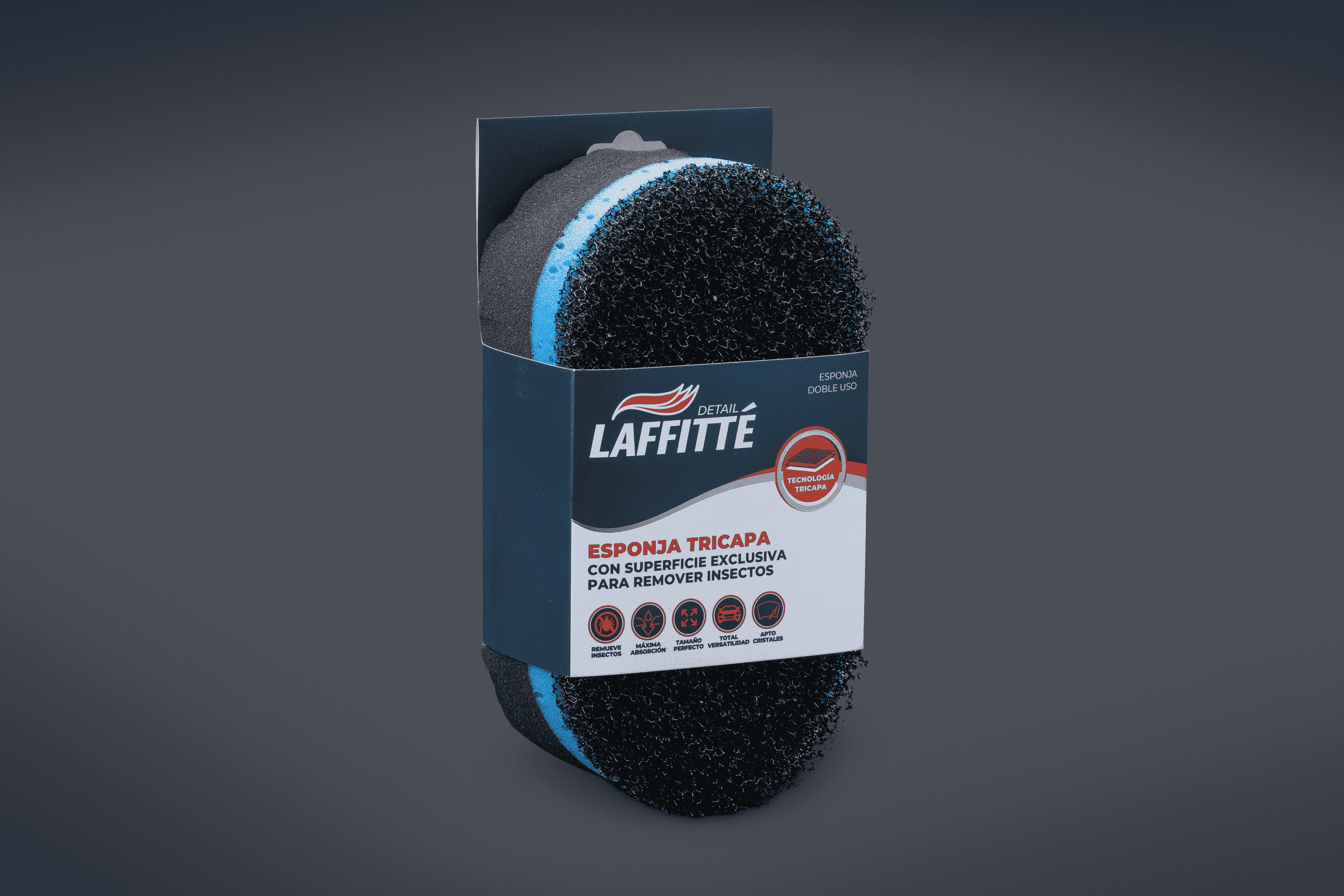 ESPONJA DOBLE USO LAVADO Y REMOVEDOR DE INSECTOS LAFFITTE