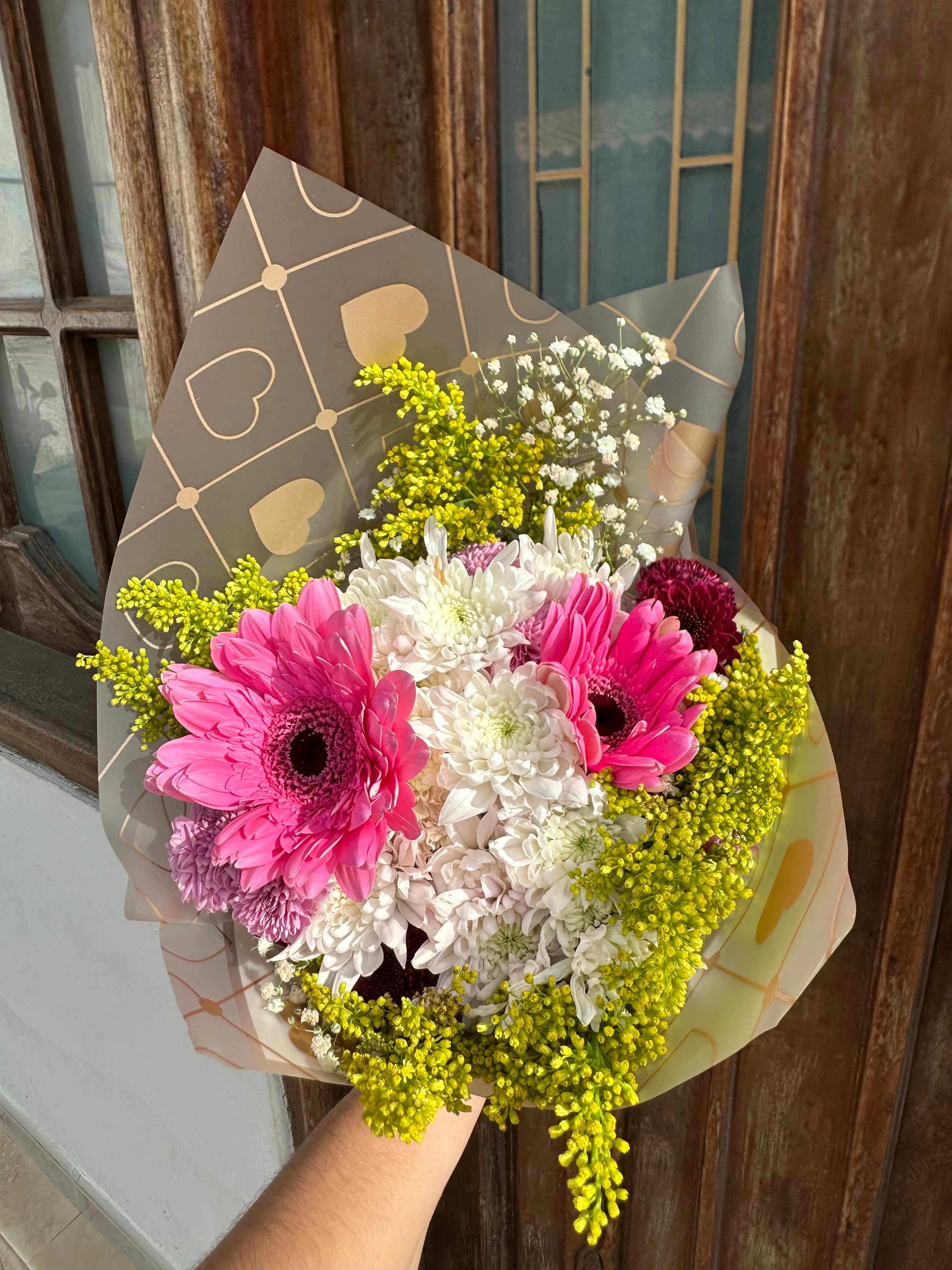 Ramo de flores naturales