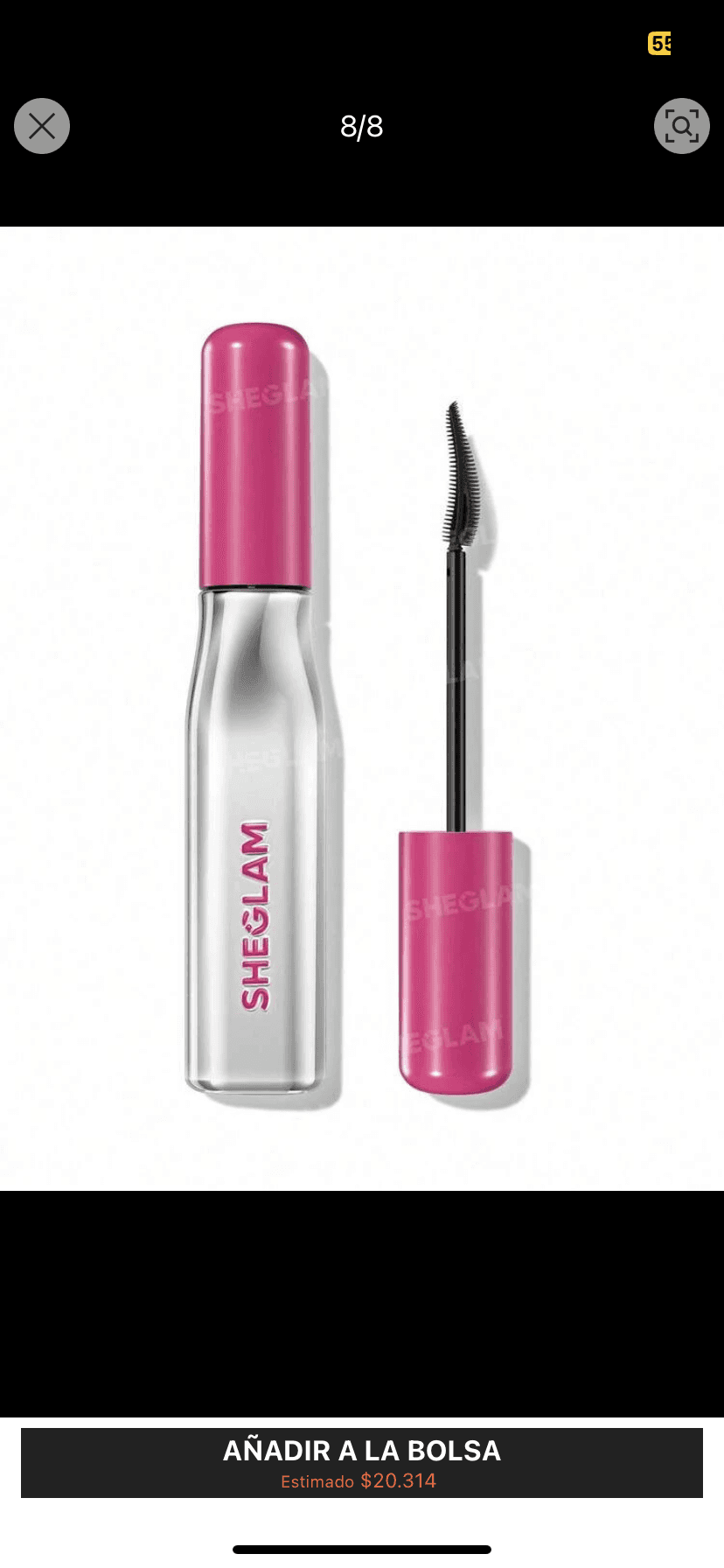 Máscara de pestañas