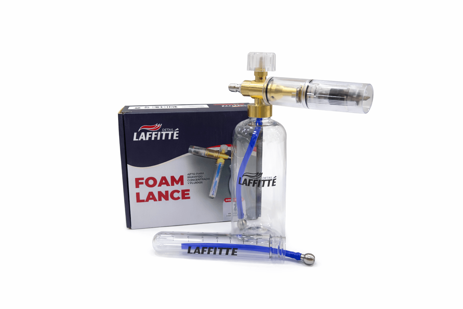 FOAM LANCE TRANSPARENTE 2 DOSIFICADORES LAFFITTÉ