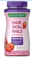 Cabello, Piel & Unas Advanced Nature's Bounty 180