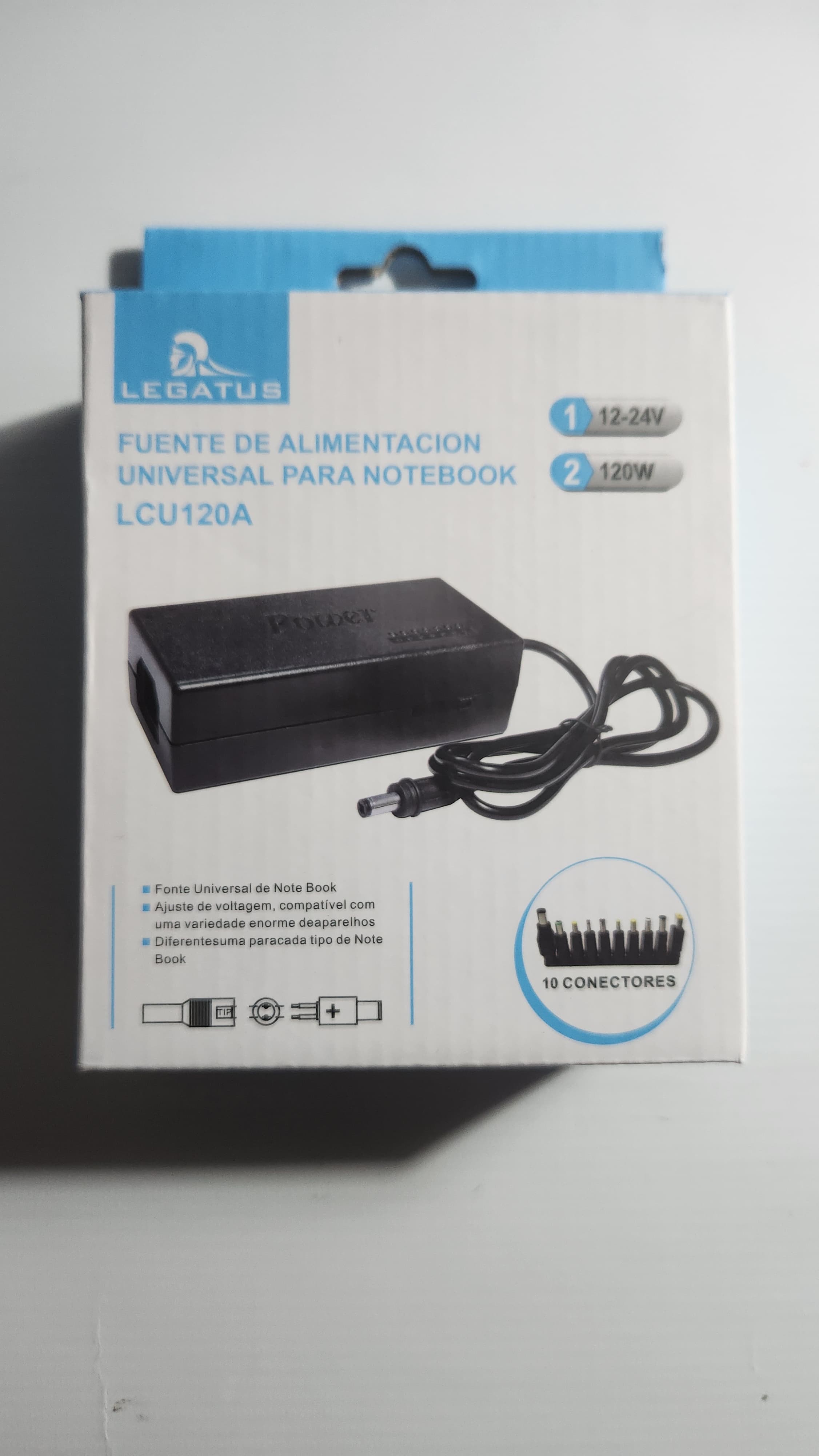 Cargador Universal Notebook | Marca Legatus | Compatible con Múltiples Marcas