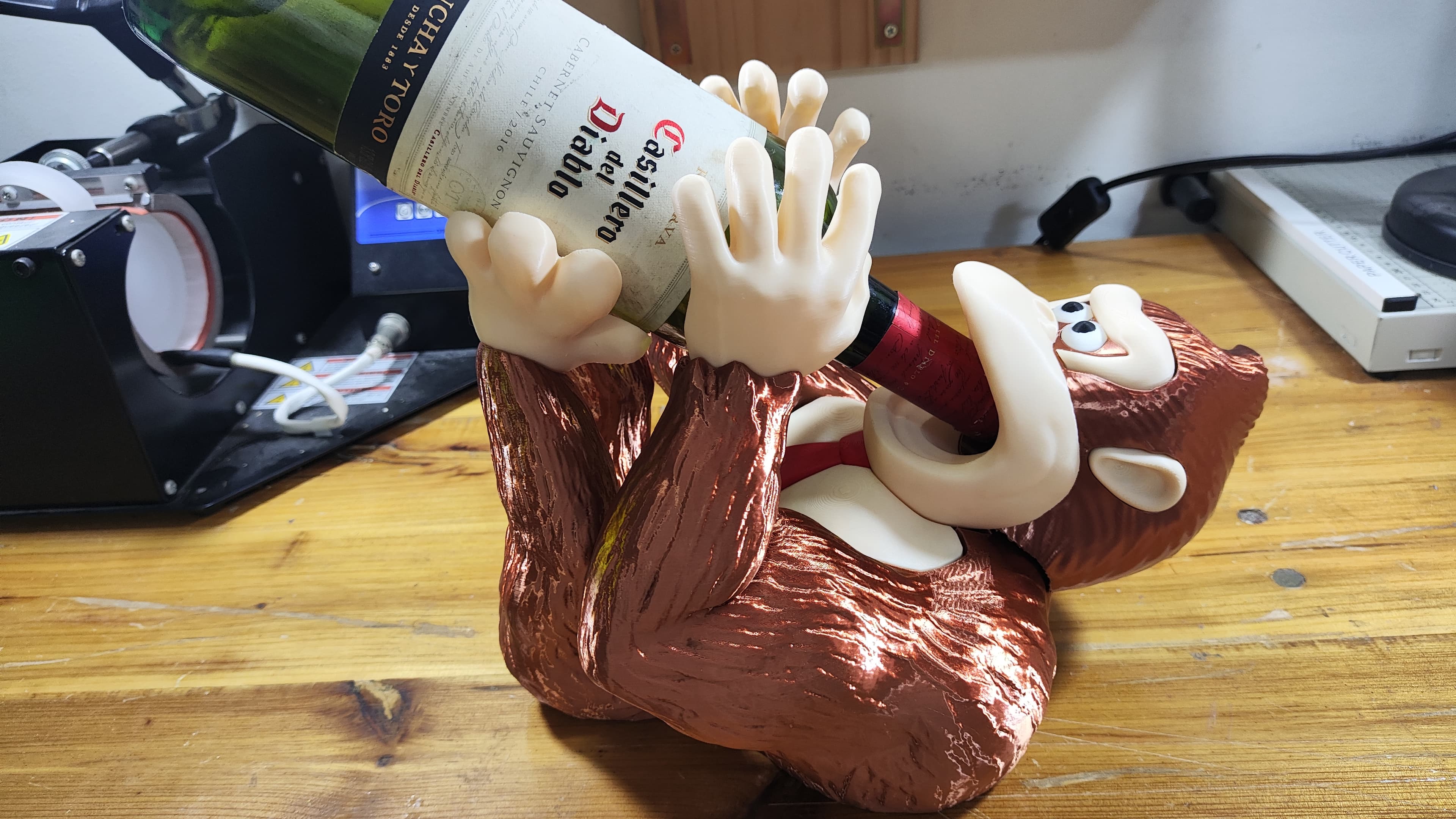 Porta vino Donkey Kong 