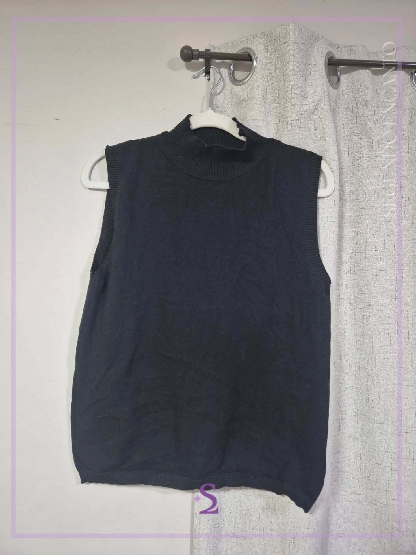 Blusa de cuello alto L