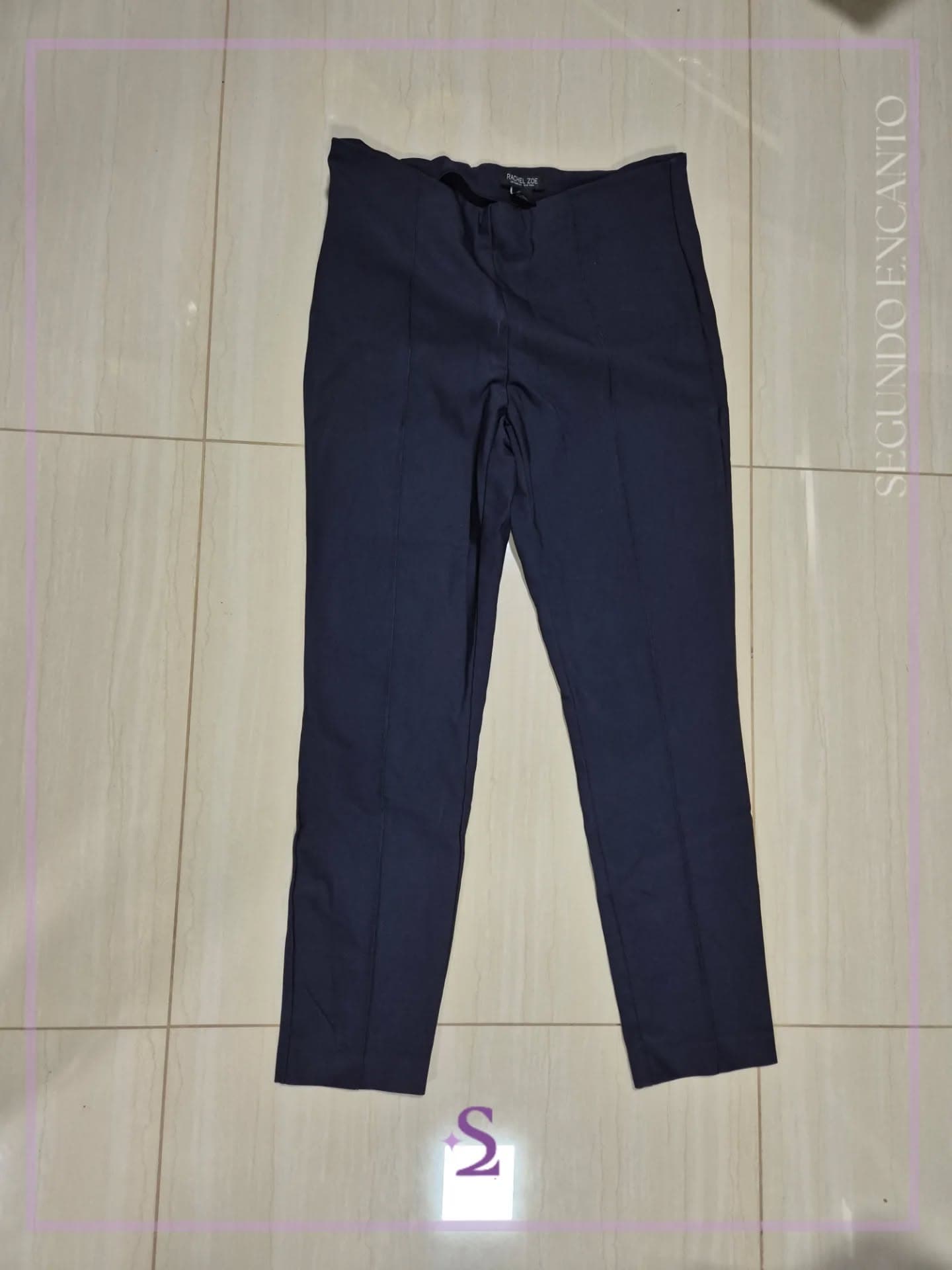 Pantalón de vestir azul oscuro XL/L