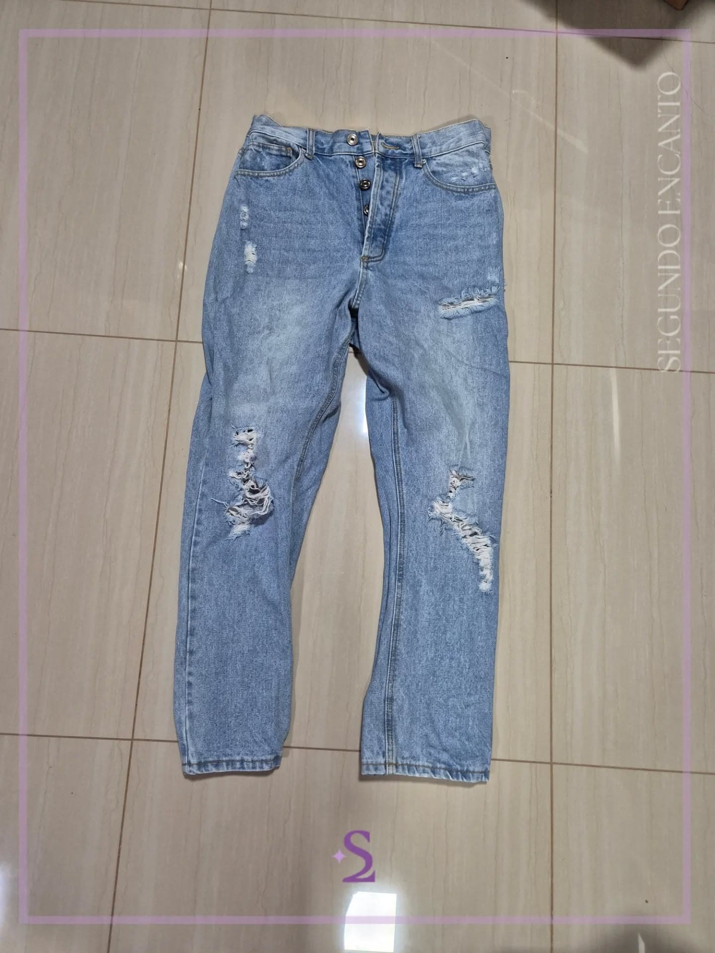 High rise straight jean 16 M