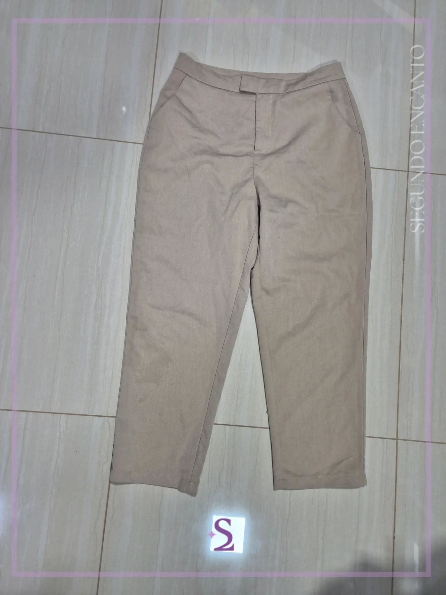 Pantalon beige casual M/L