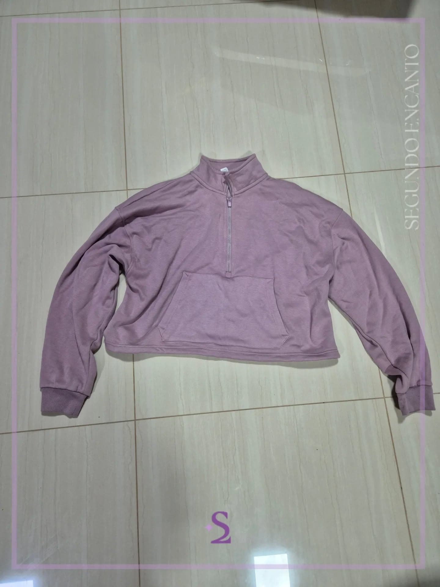 Pullover morado L/XL