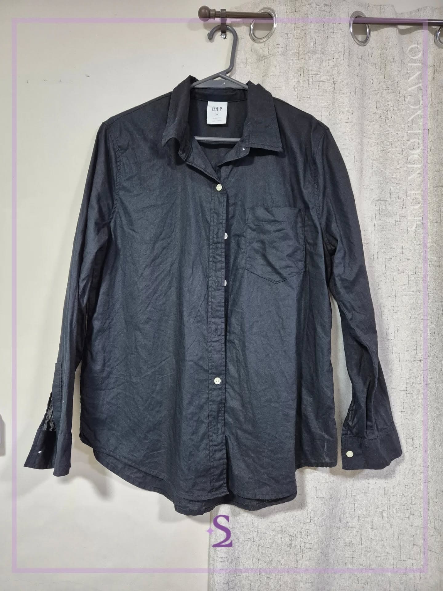 Camisa manga larga lino M/L