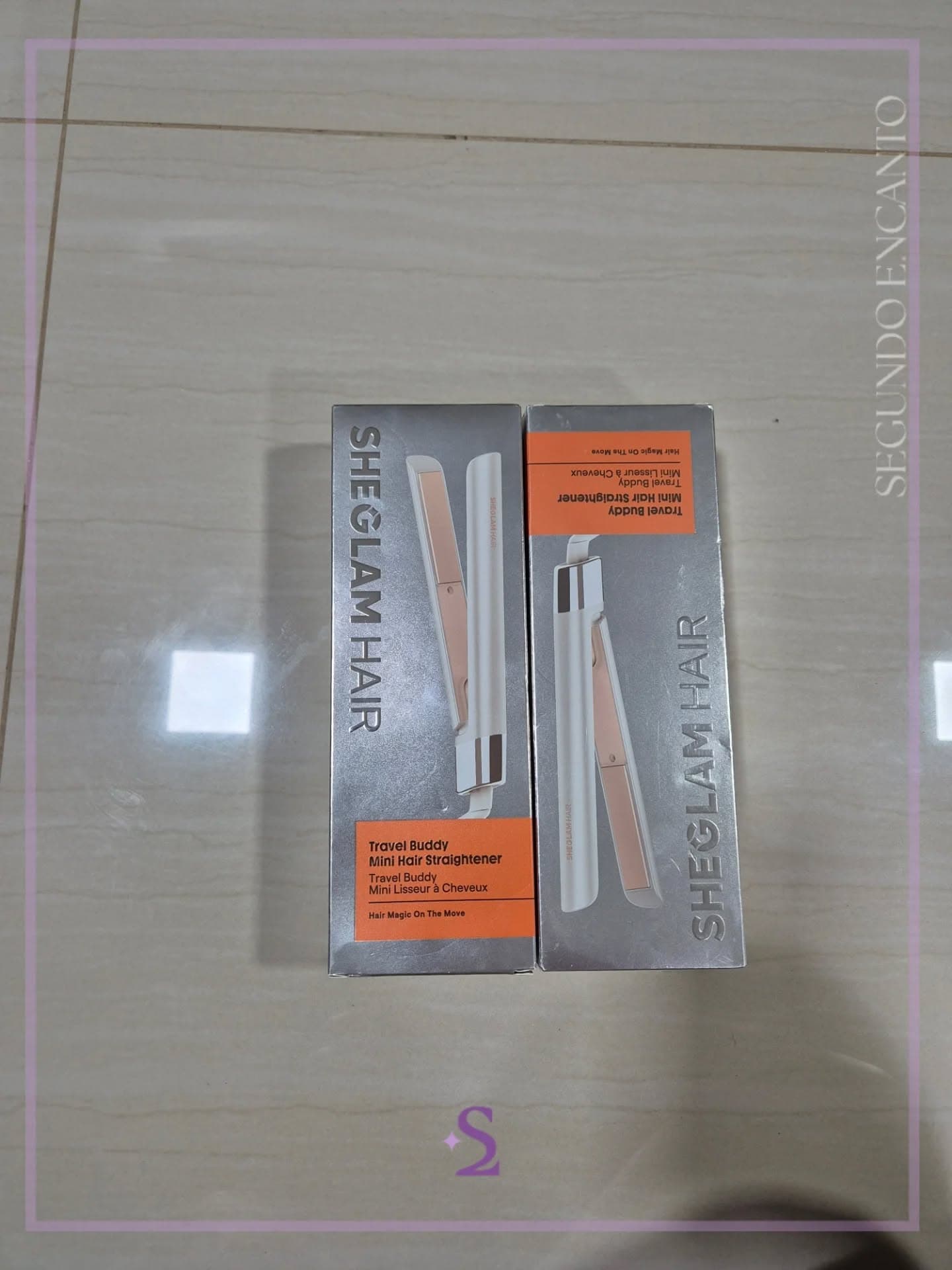 Mini plancha de cabello