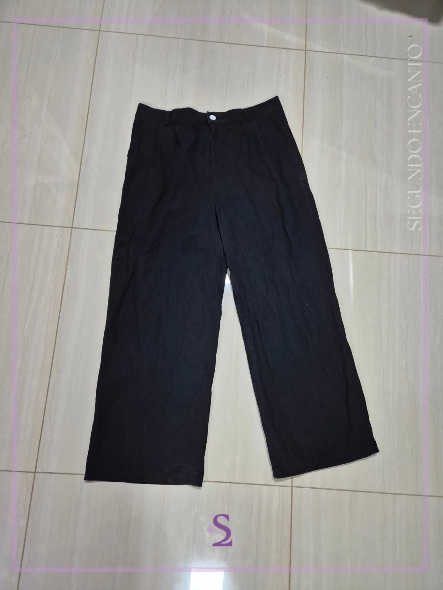 Pantalon negro casual L