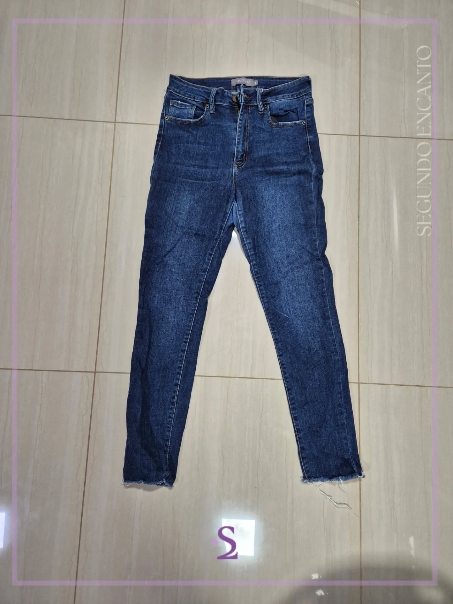 Skinny jeans oscuro M