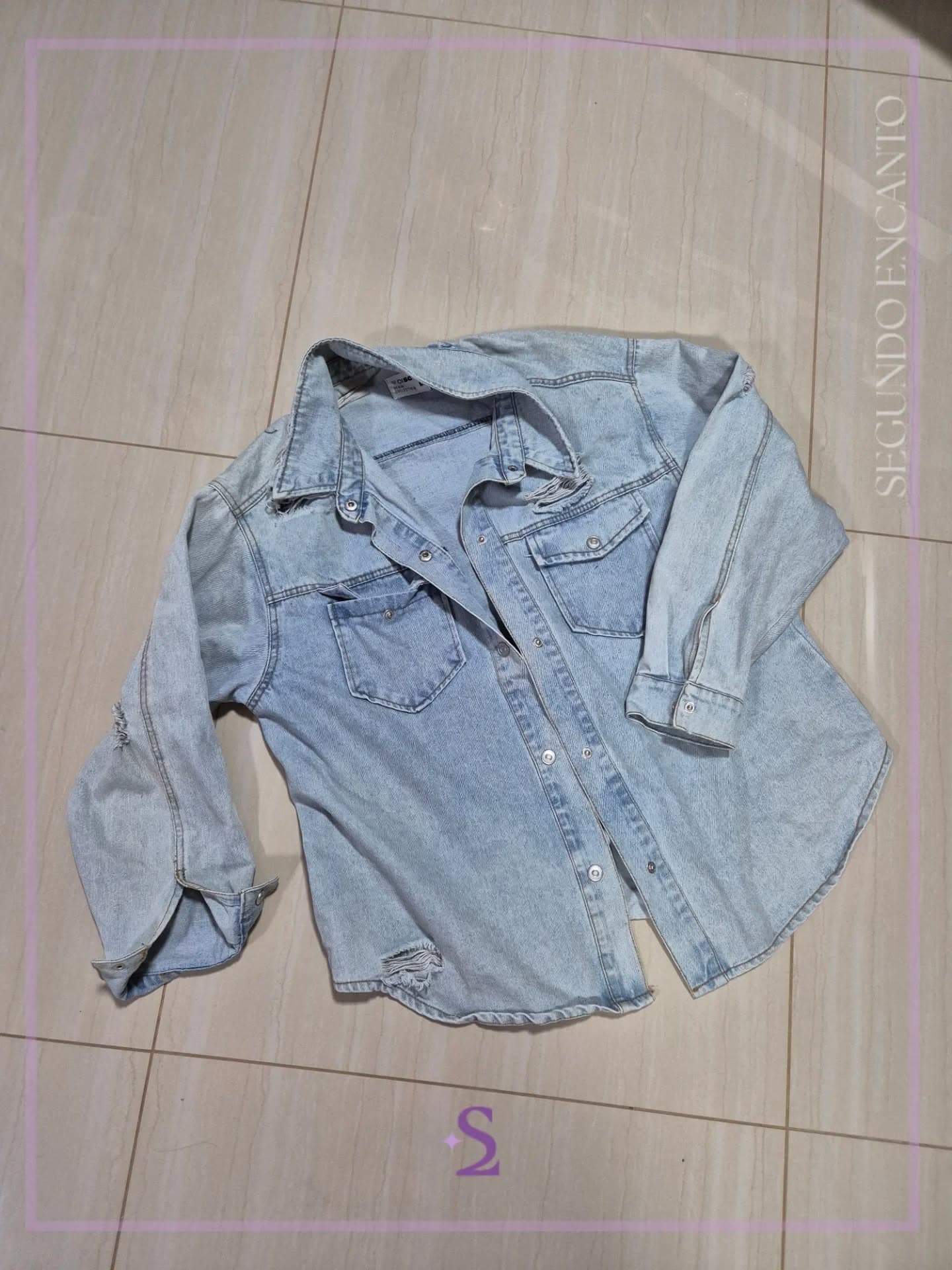 Denim Jacket L oversized