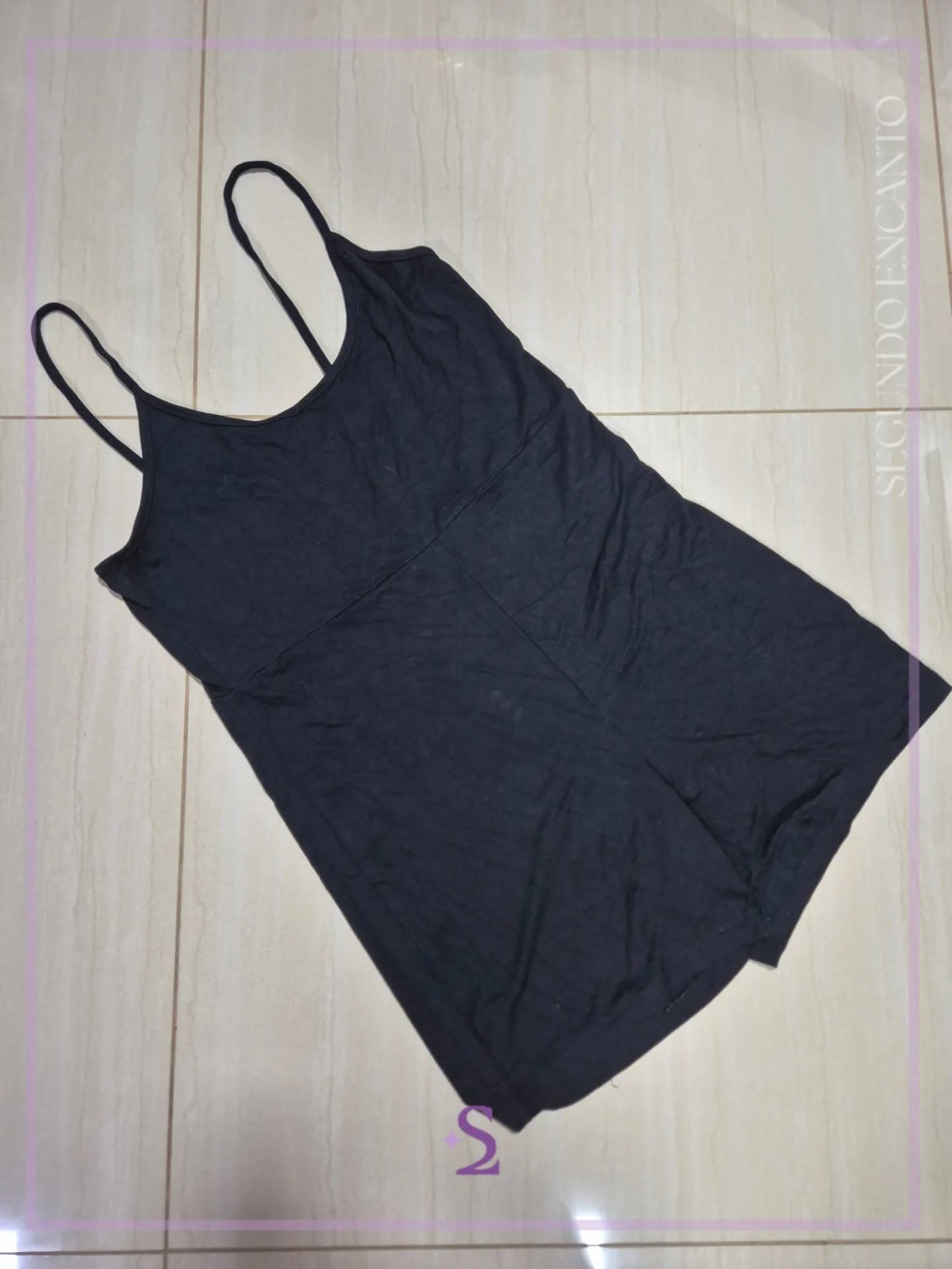Romper color negro L