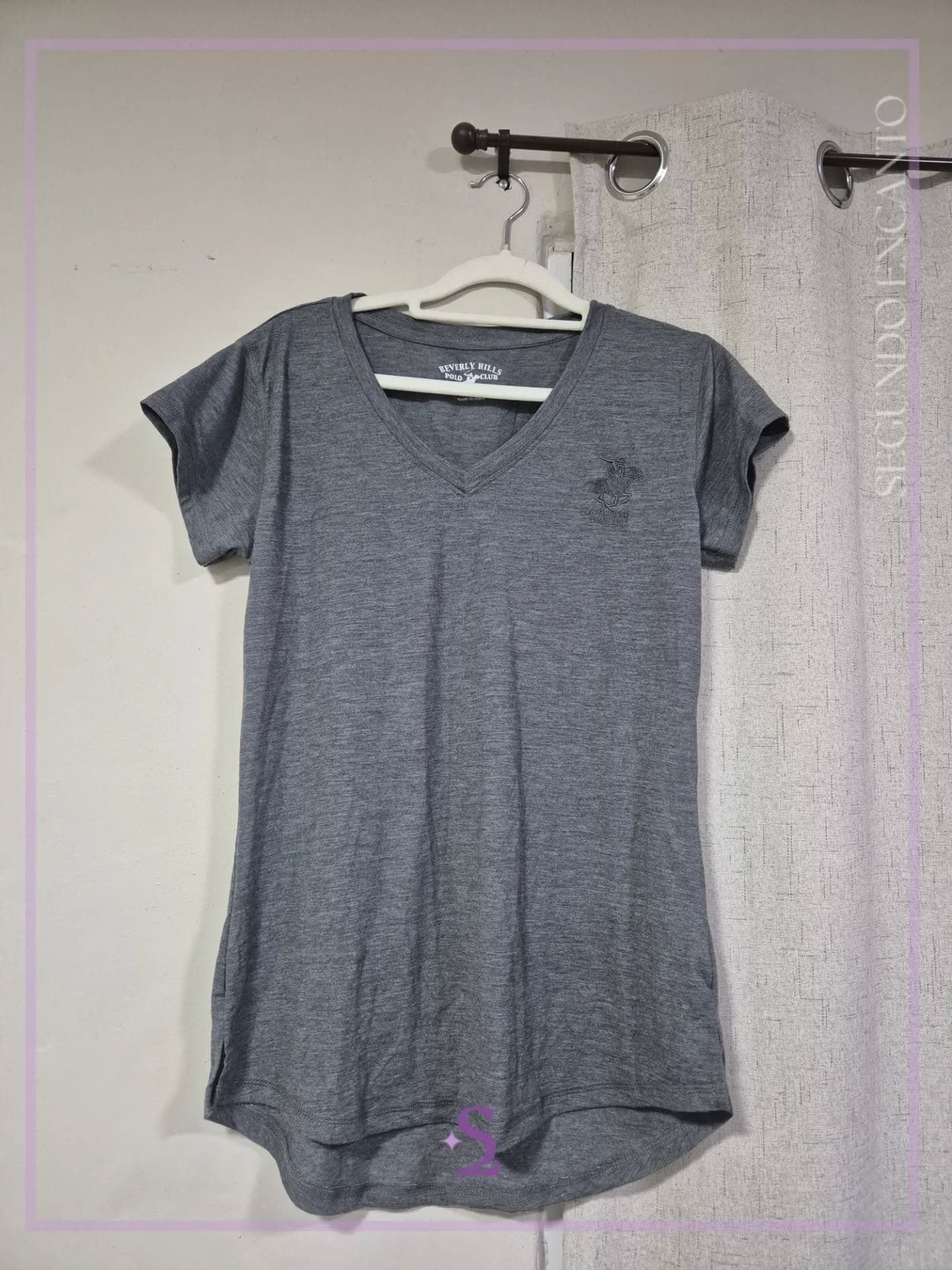 Camisa gris casual L