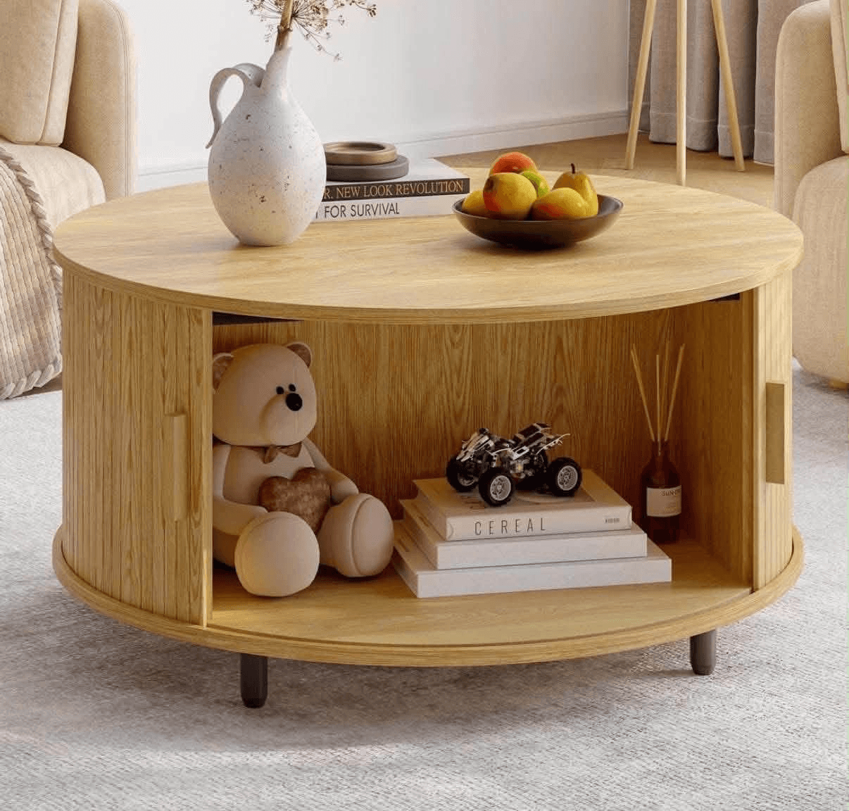  Mesa de centro estilo moderno 