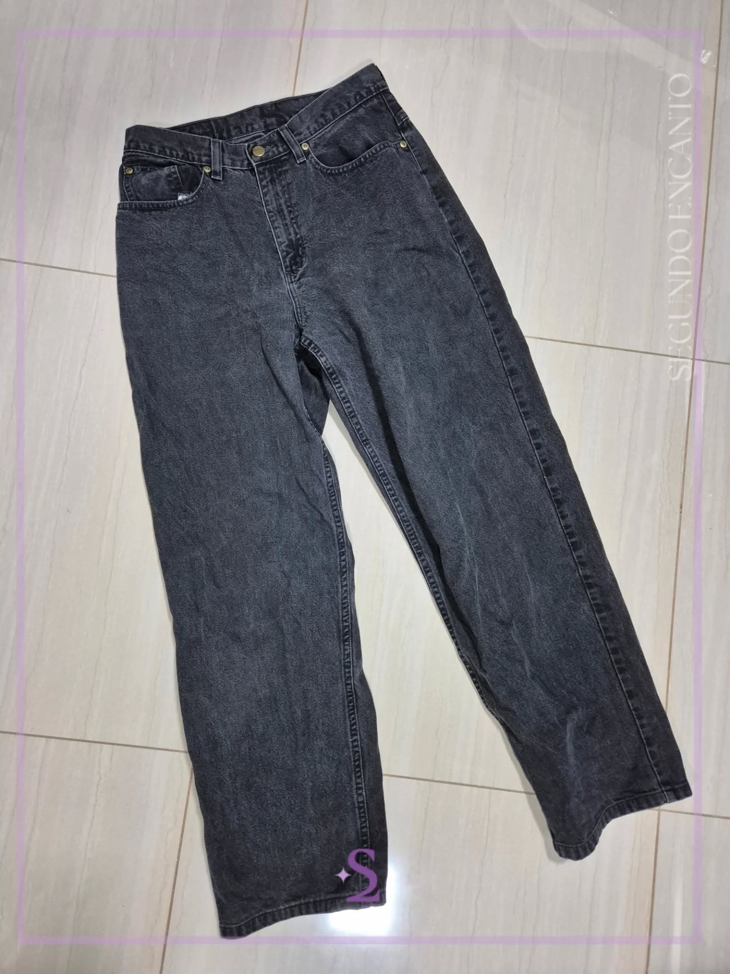 Jeans oscuros talla L