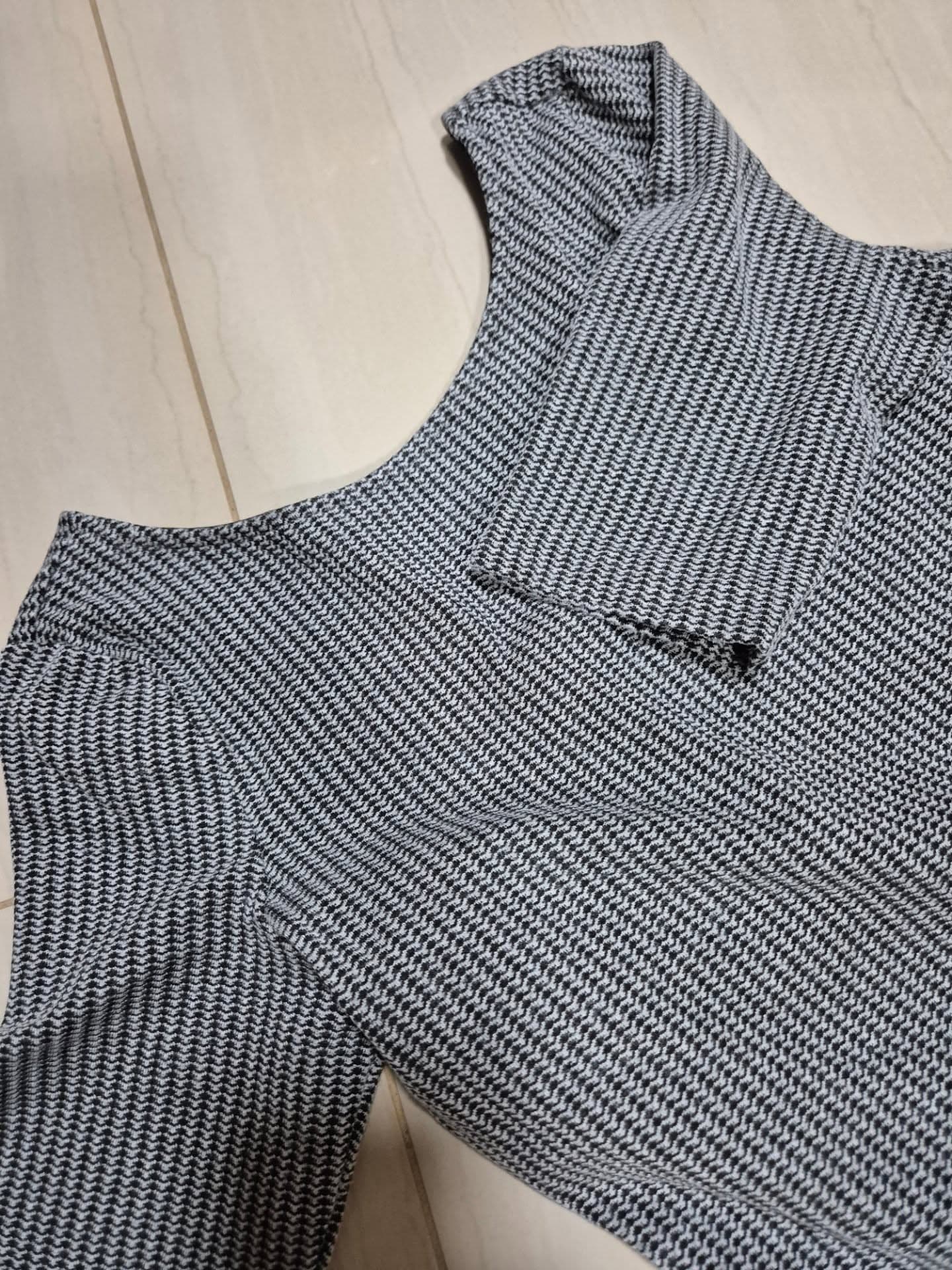 Vestido gris señorial S/M