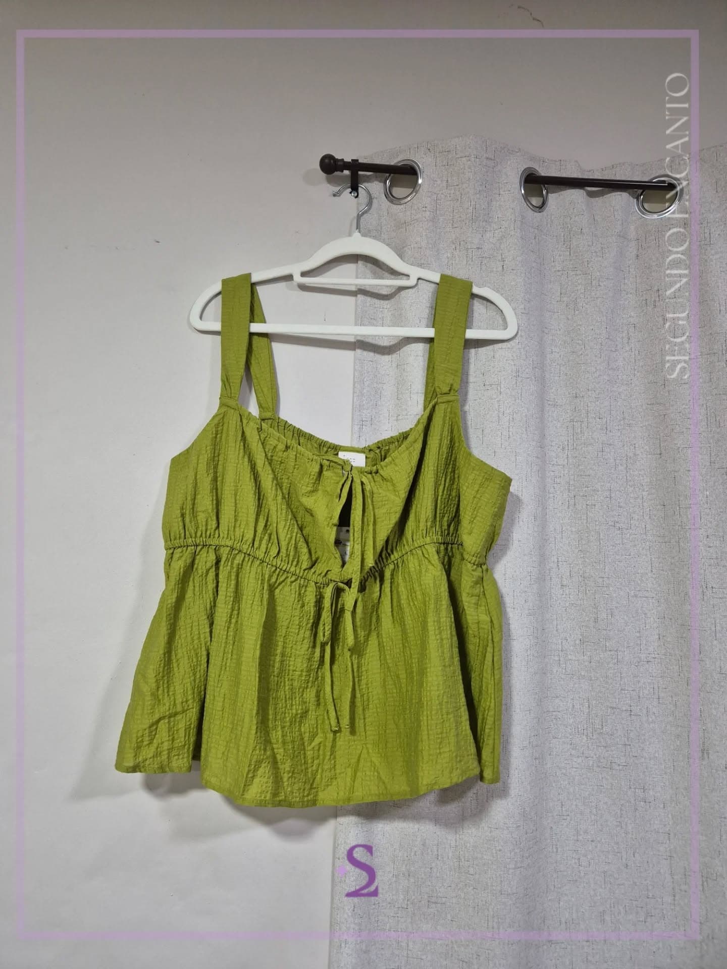 Blusa color verde L