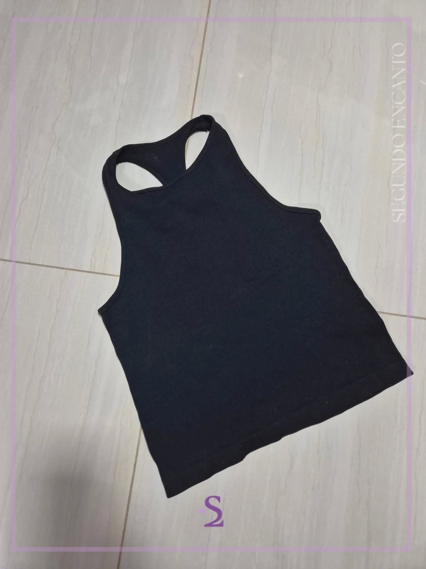 Camiseta basica color negro M/L
