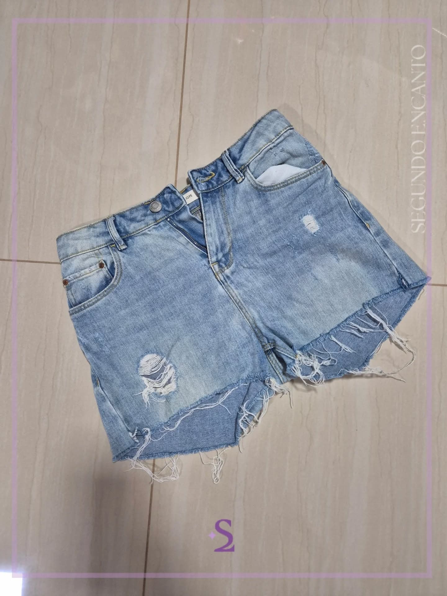 Short denim S