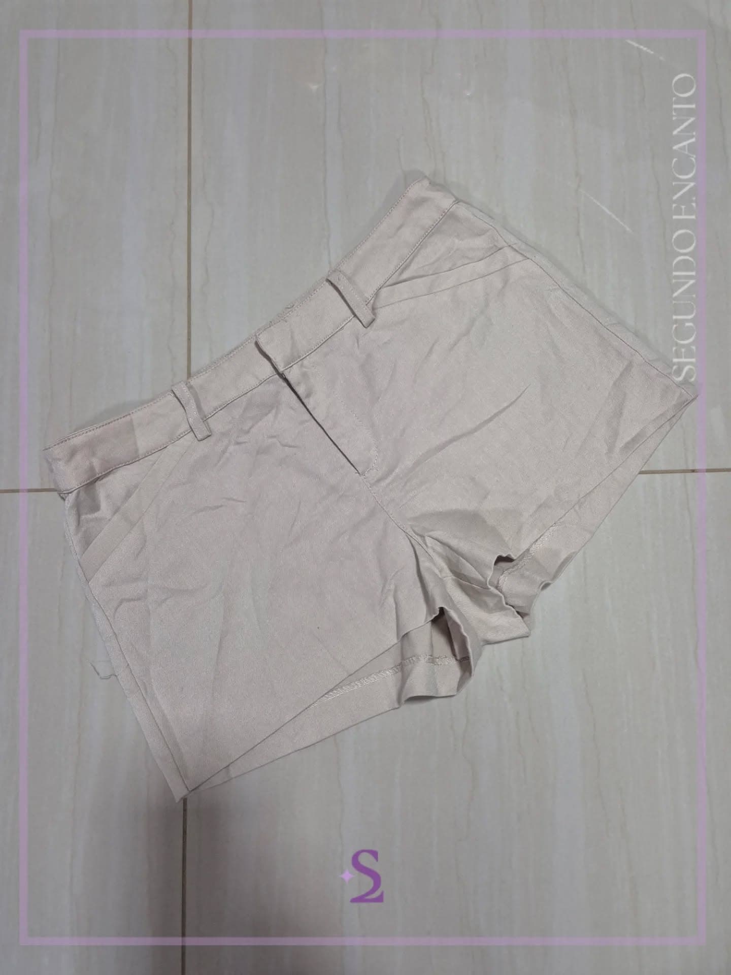 Short beige M
