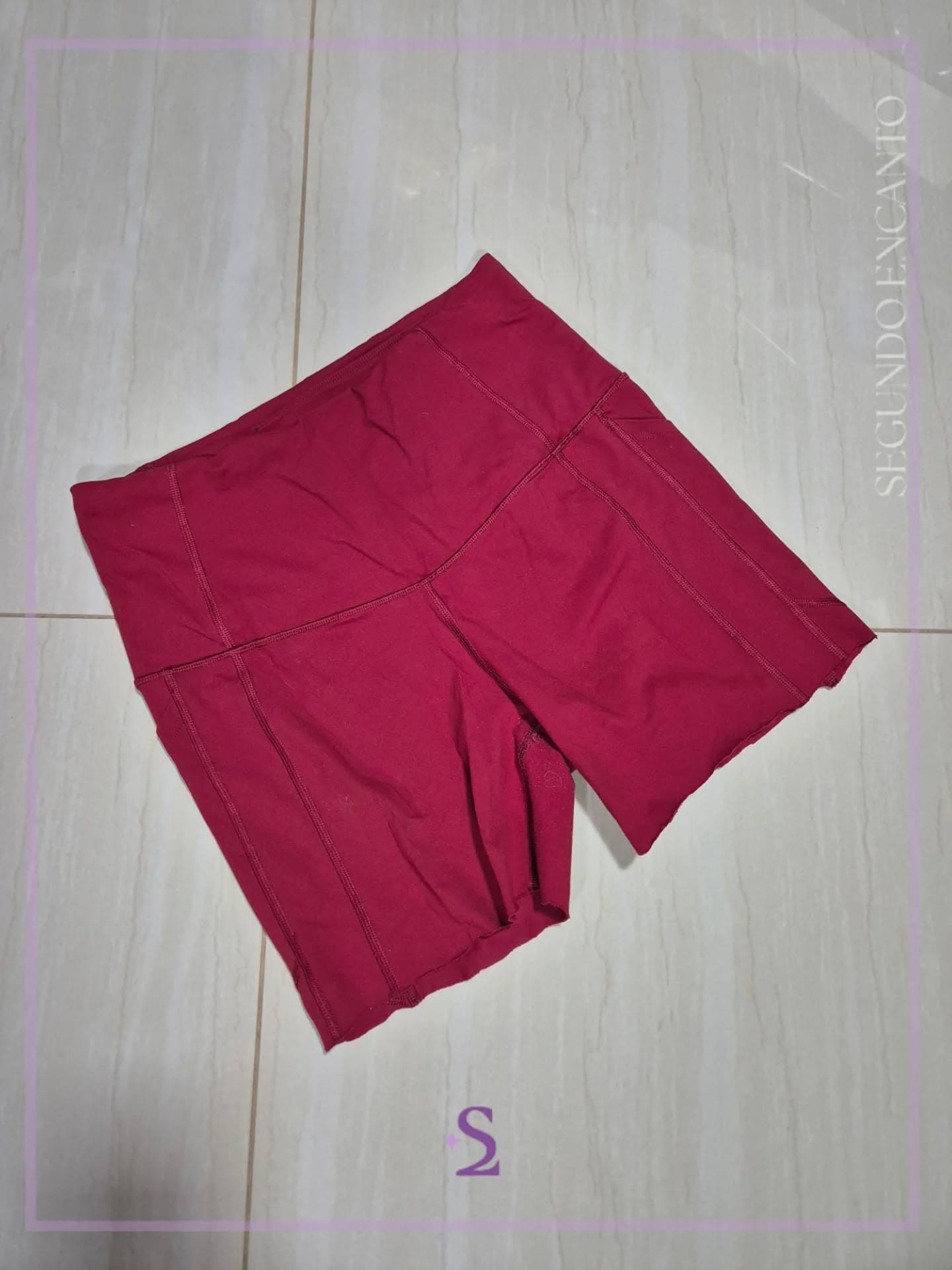 Licra short M cortado