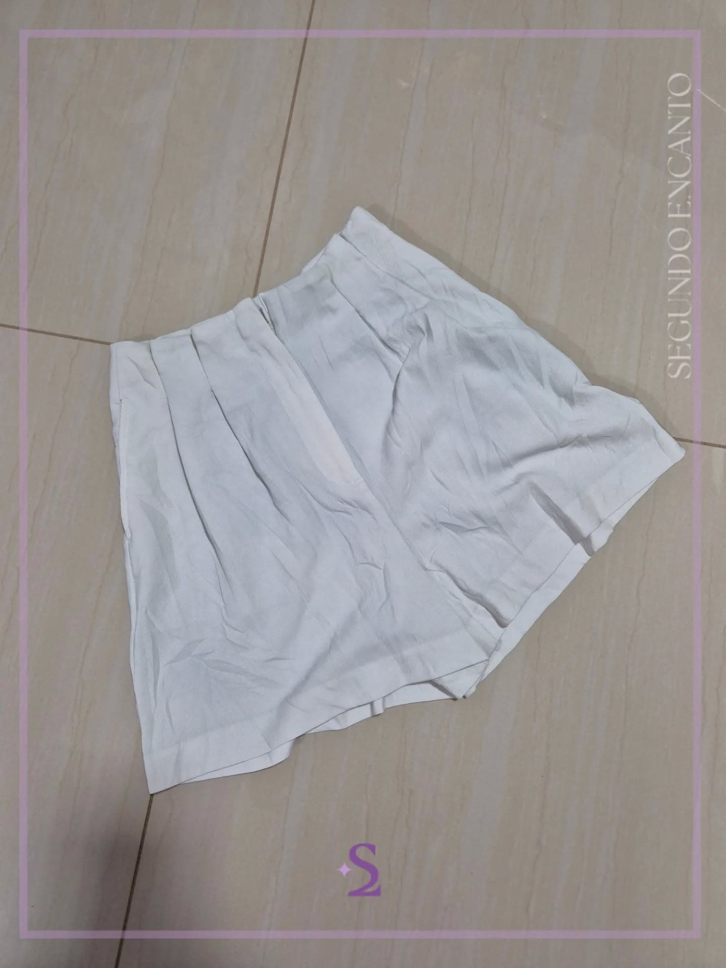 Short blanco xs