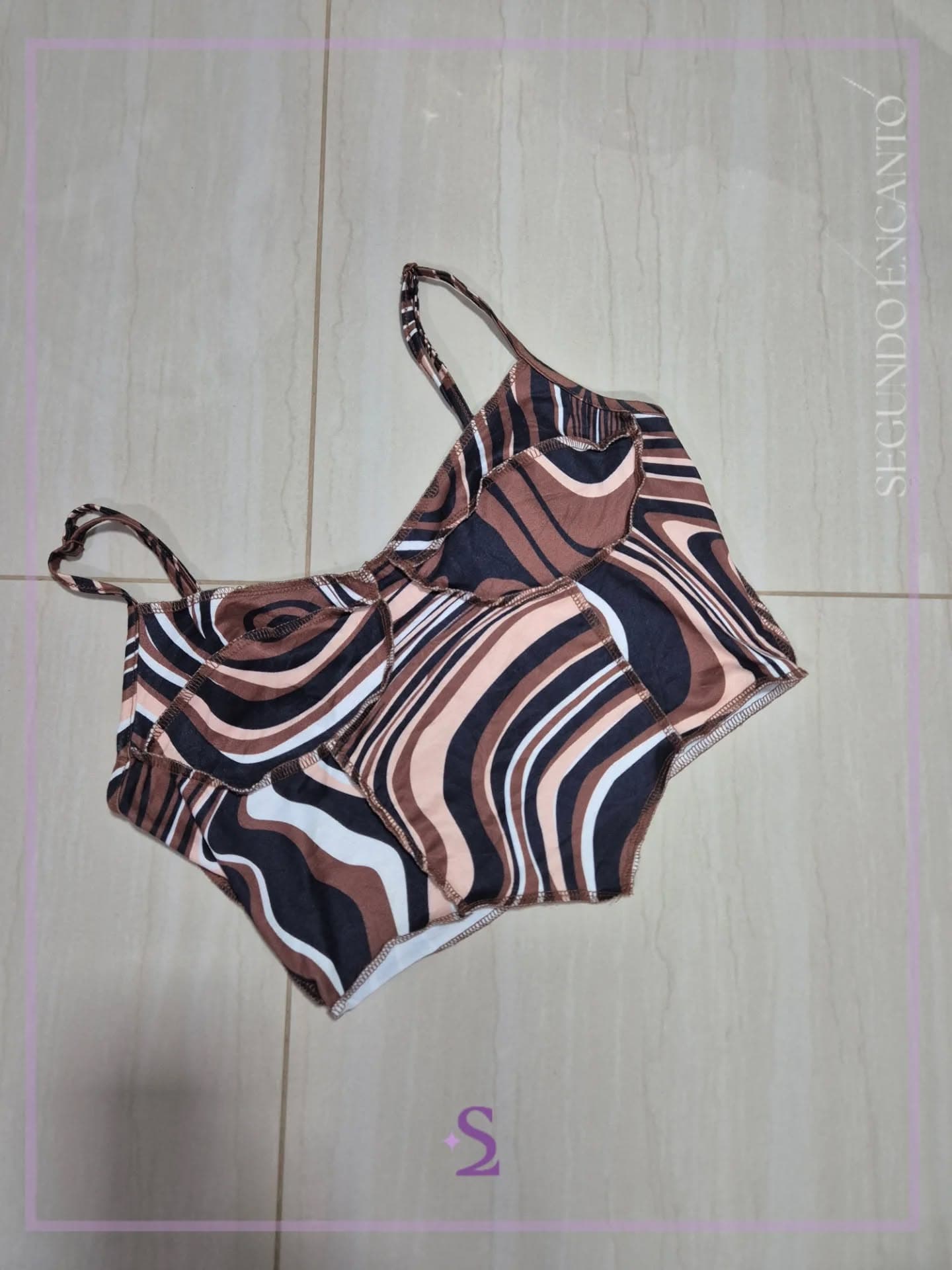 Top estilo corset S