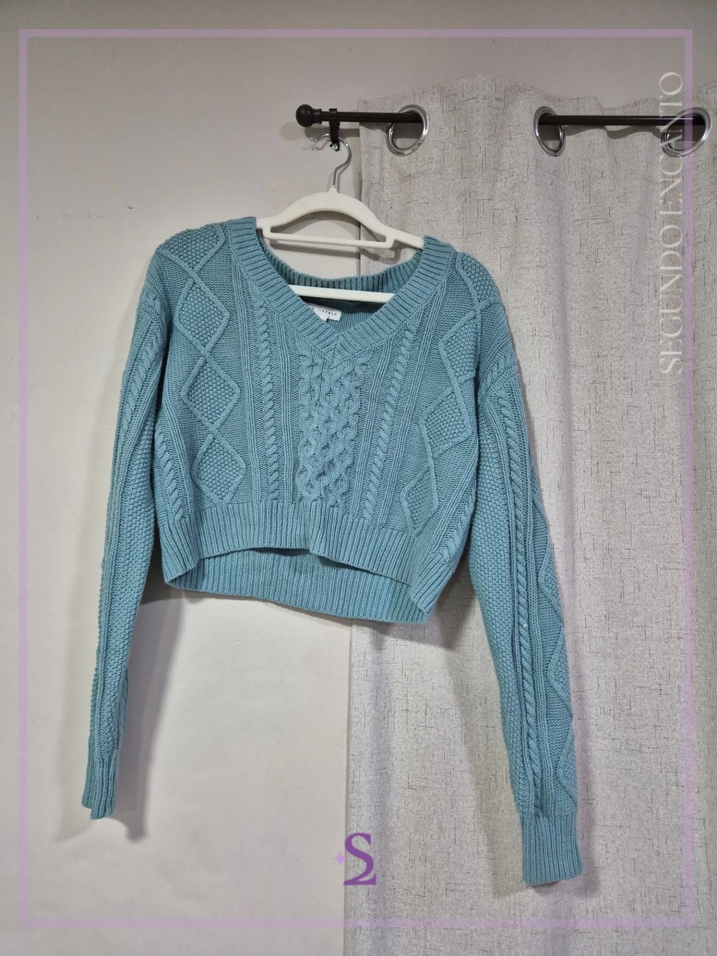 Sueter Corto azul S/M