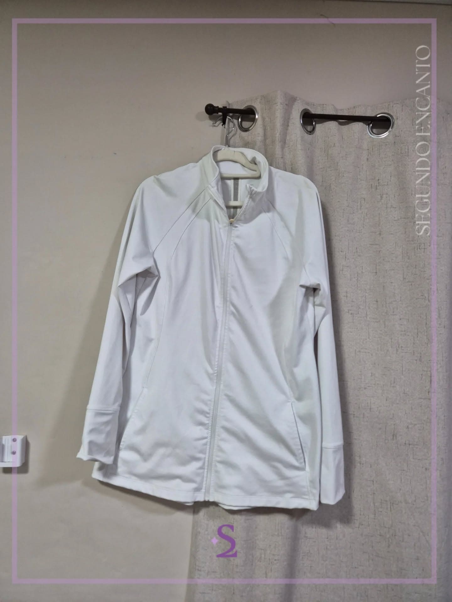Chaqueta deportiva blanco L