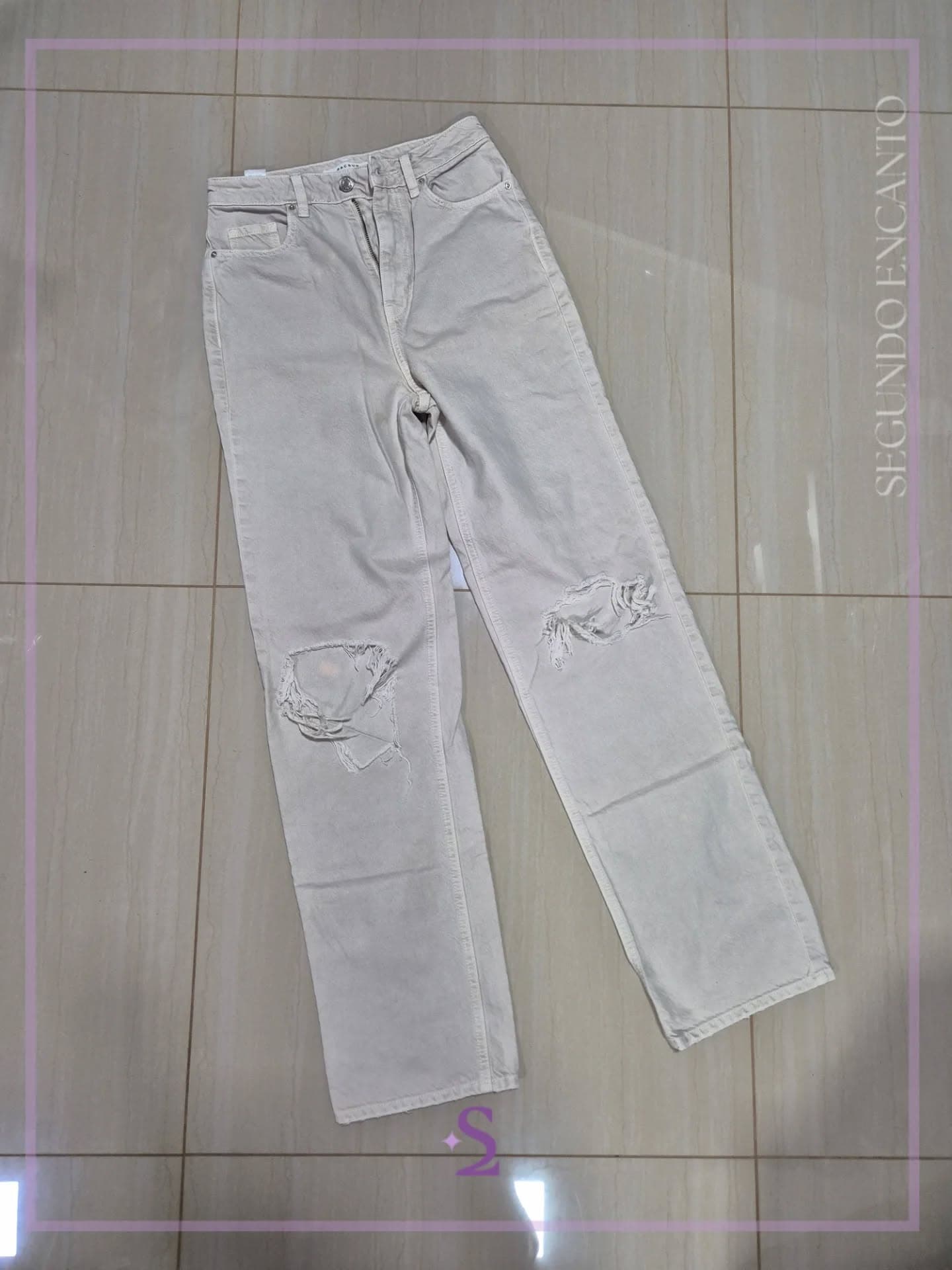 Pantalon beige pacsun S