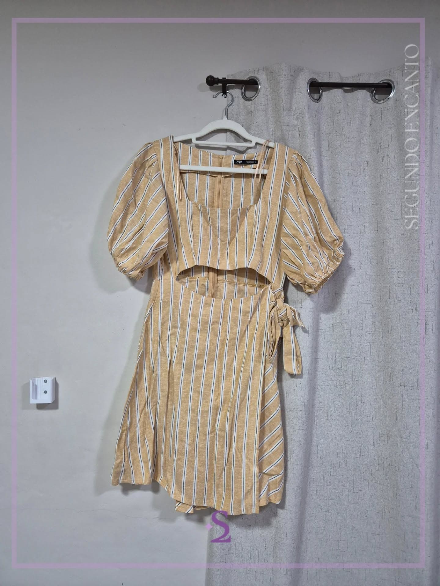 Romper amarillo M Zara