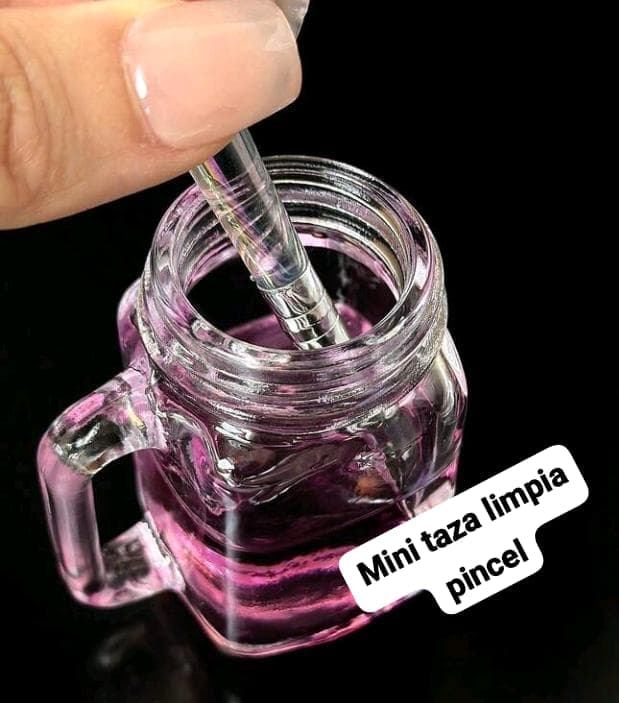 MINI TAZA LIMPIA PINCEL 