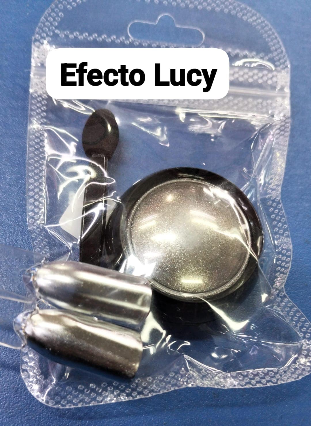 EFECTO ESPEJO PLATA LUCY NAILS