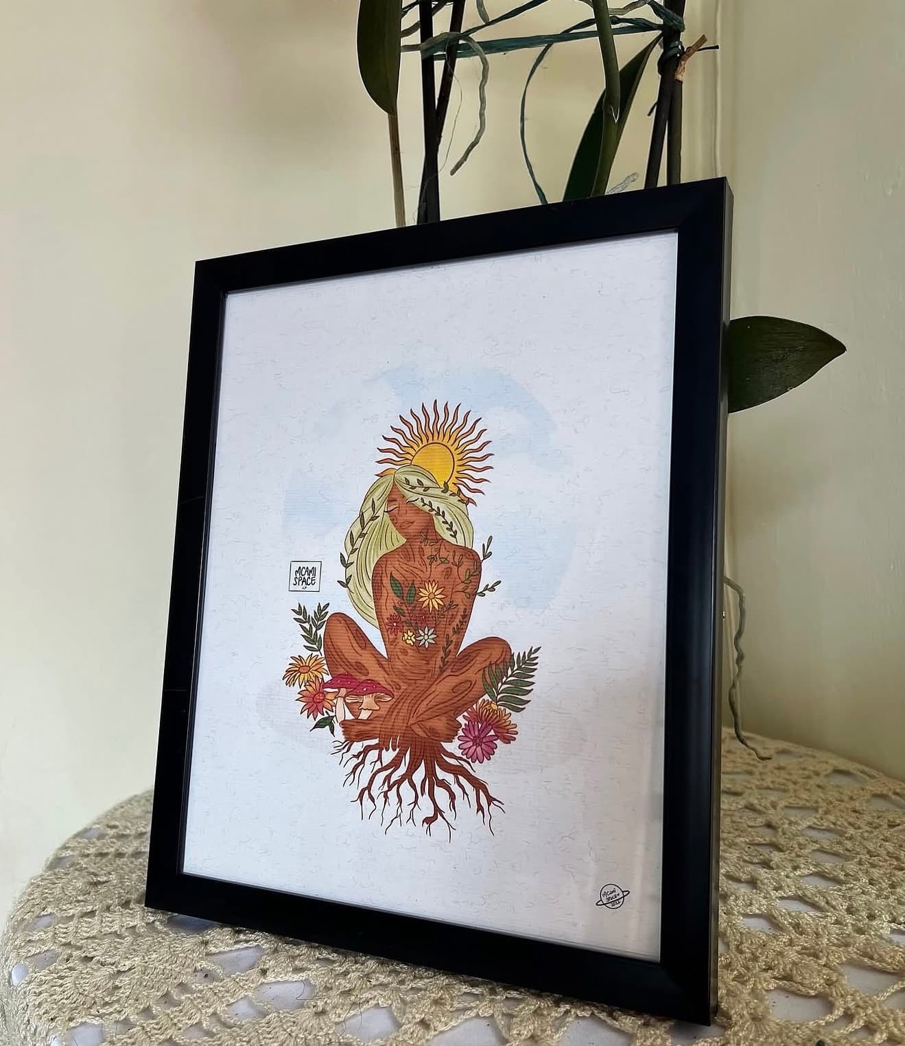Print mujer árbol 🌳💕